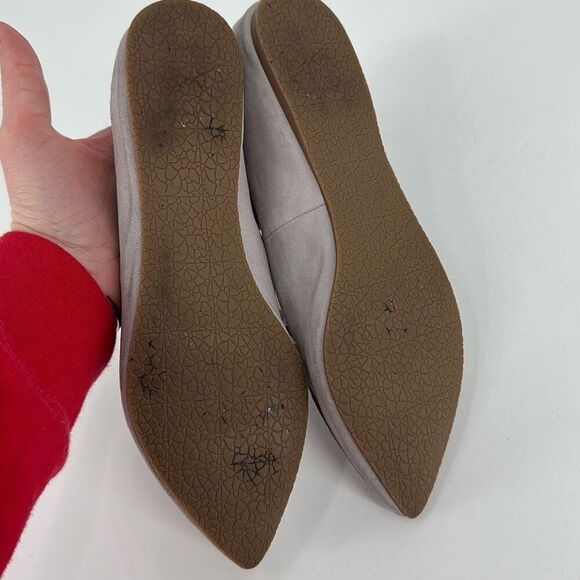 Steve Madden Gray Suede Loafers - Picture 9 of 10